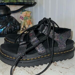 Dr. Martens | Shoes | Dr Martens Strap Xgirl Velvet Platform